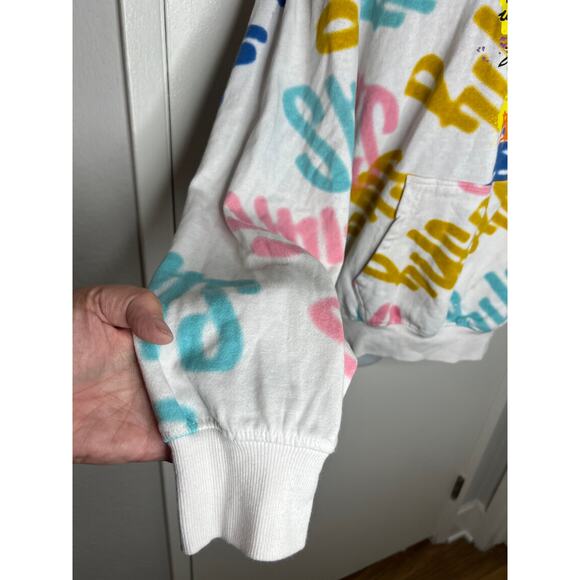 Nickelodeon Women's Rugrats Graffiti Hoodie Sweatshirts ~ Size XL - Picture 3 of 8